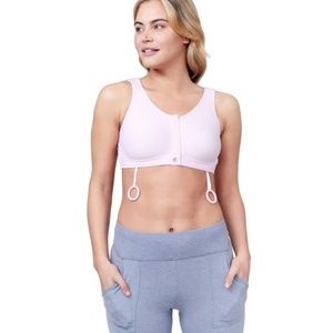 Masthead Elizabeth pink surgical bra drain pockets